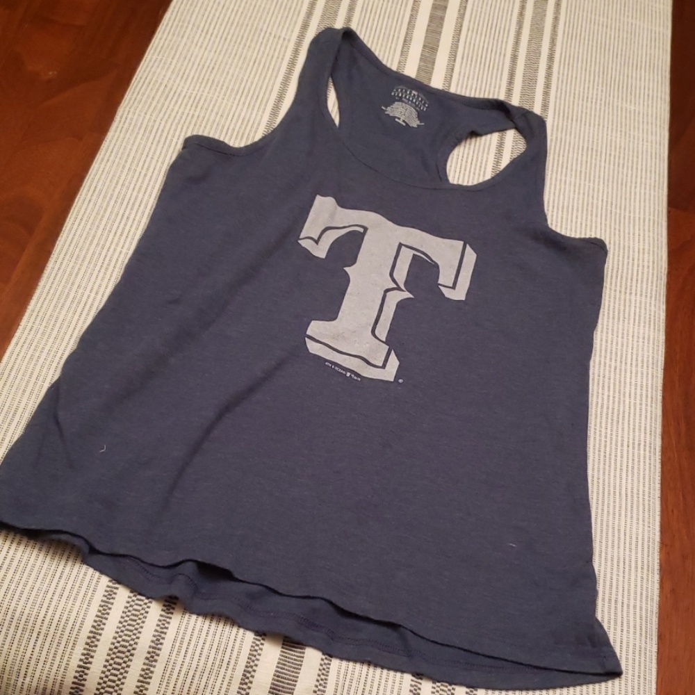 Rangers baseball tank